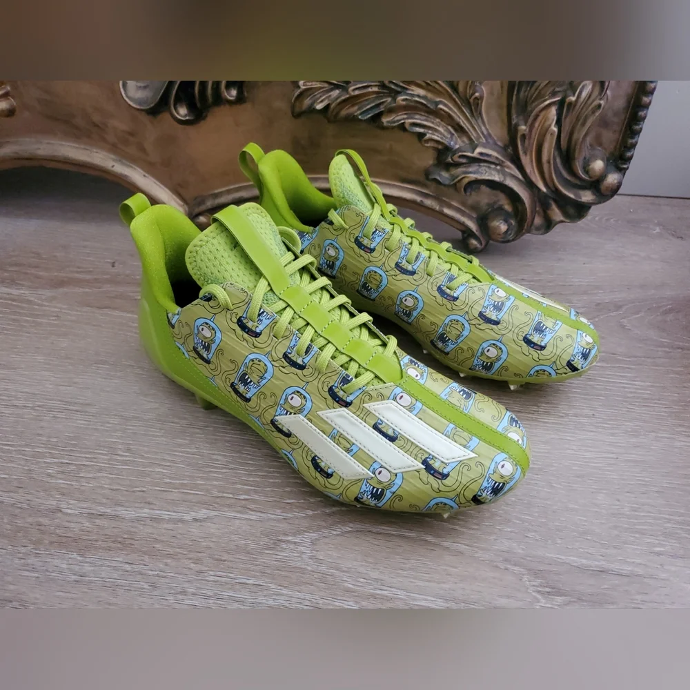 Adidas Adizero 12.0 Simpsons Treehouse of Horror Kang Kodos Football Cleats sz9